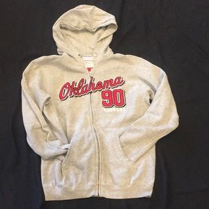 OU Sooners Hoodie Oklahoma Univer Hooded Jacket